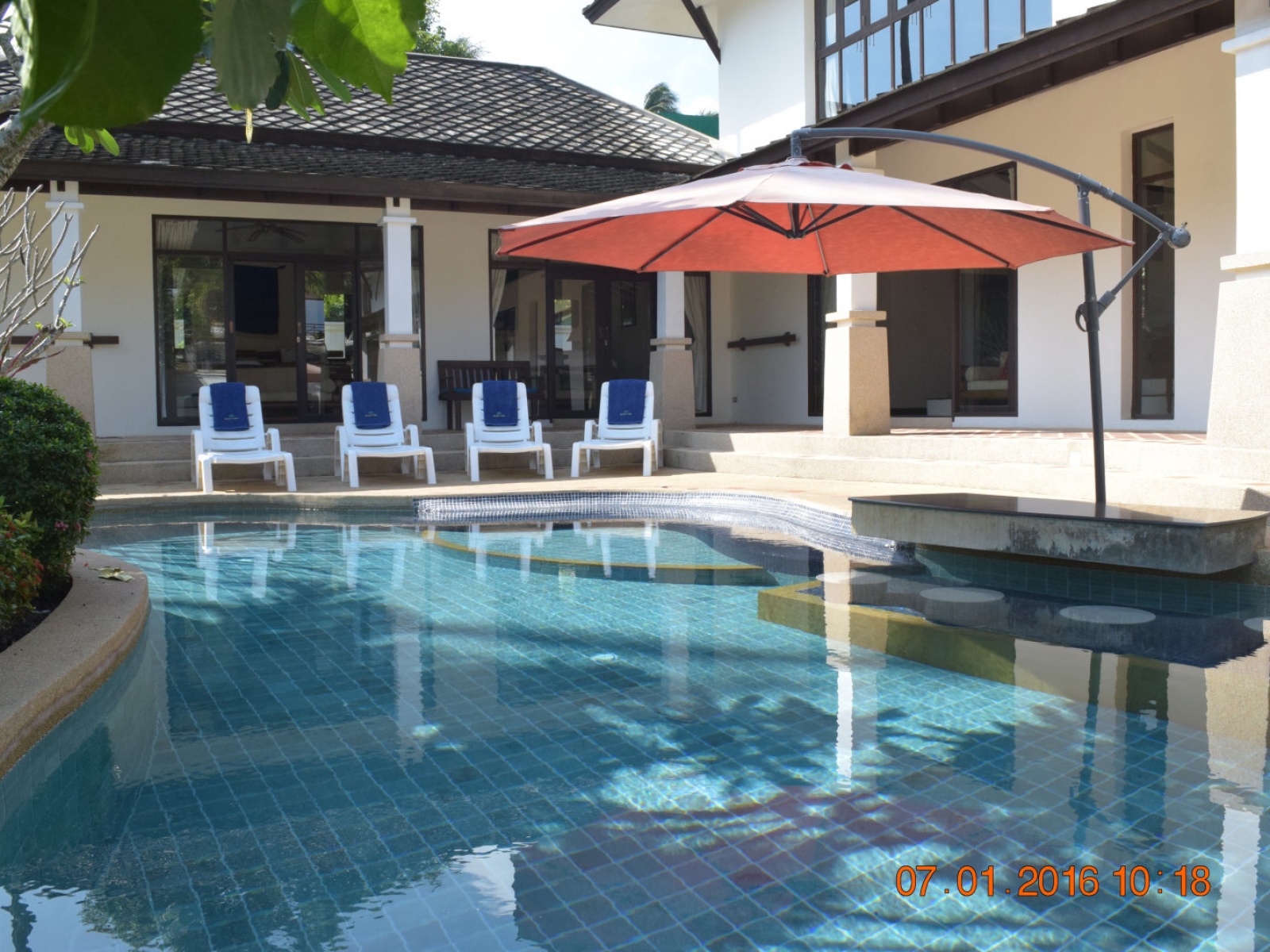 P11 Coconut Paradise Balinese Style 3 Bedroom Villa with Private Pool within a walled garden